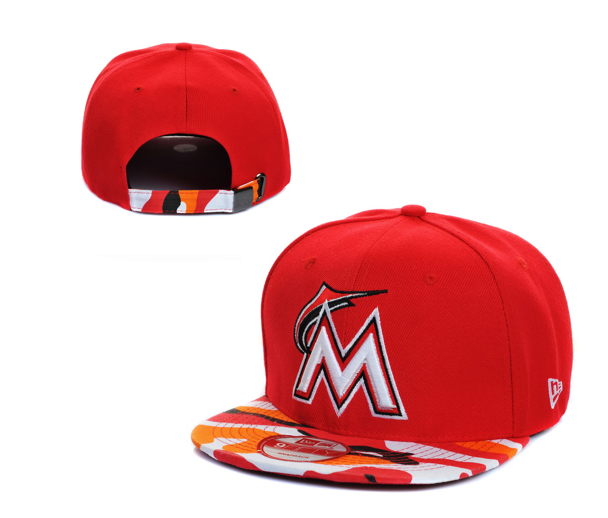 MLB Miami Marlins Snapback Hat #18